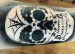 Airbrushed Skull Tattoo